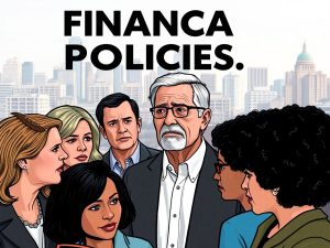 Discuții despre politicile fiscale între cetățeni.